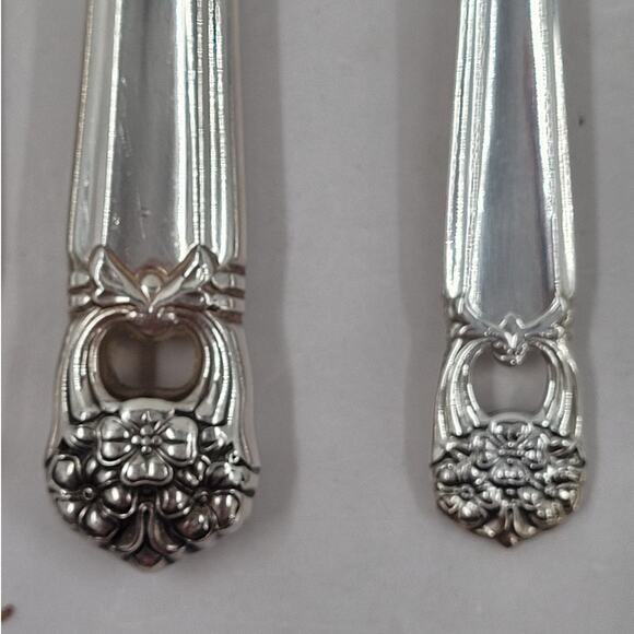 Rogers Brothers Silver Plate Eternally Yours Coquette 6-8 - Picture 10 of 12